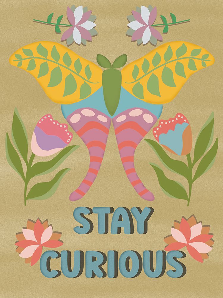 Adventure Moth 1 art print by Julia Frost for $57.95 CAD