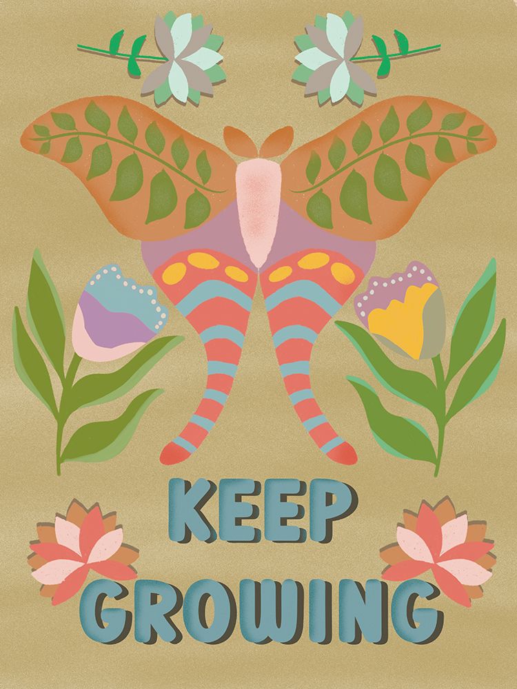 Adventure Moth 2 art print by Julia Frost for $57.95 CAD