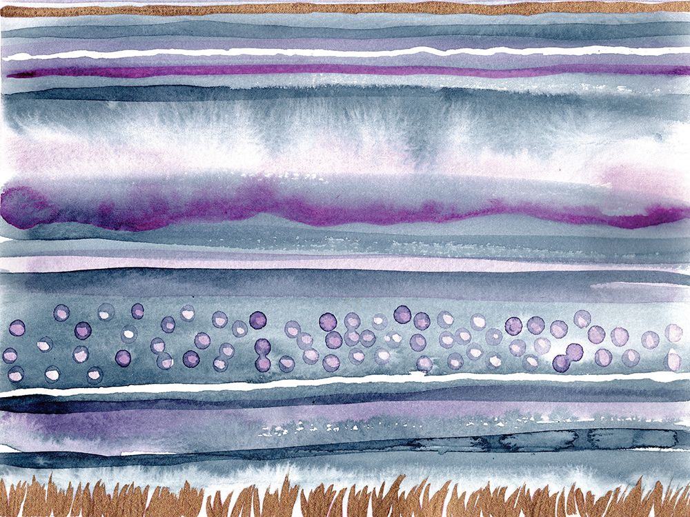 Purple Ocean 1 art print by Julia Frost for $57.95 CAD