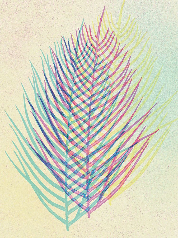 Tropical Layers 1 art print by Julia Frost for $57.95 CAD