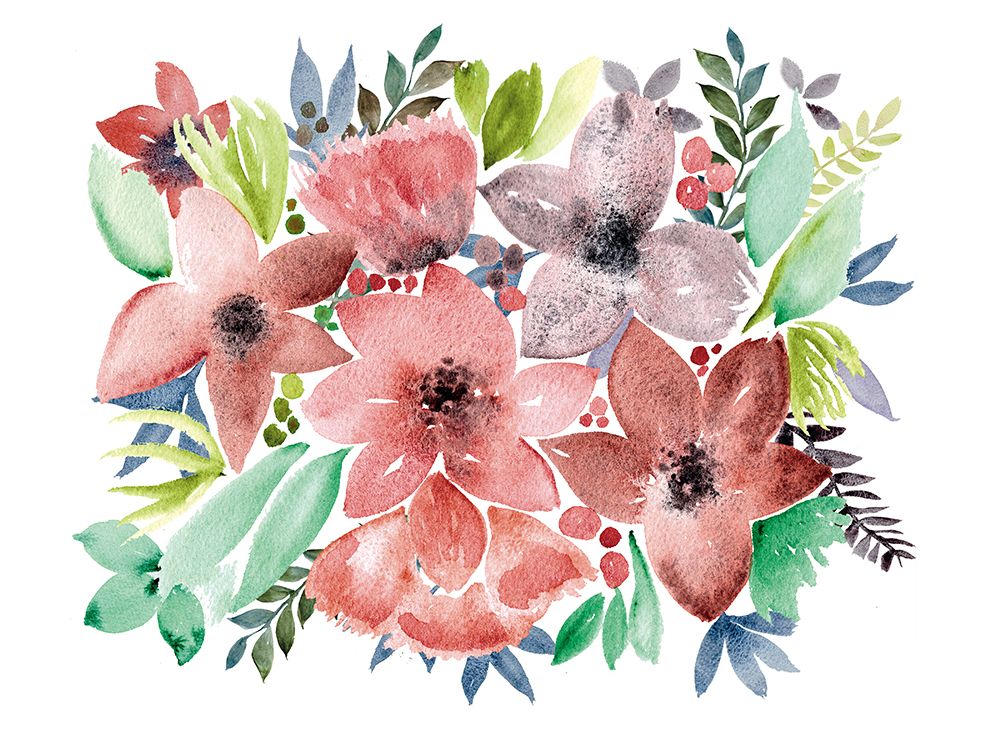 Cottage Garden 1 art print by Julia Frost for $57.95 CAD