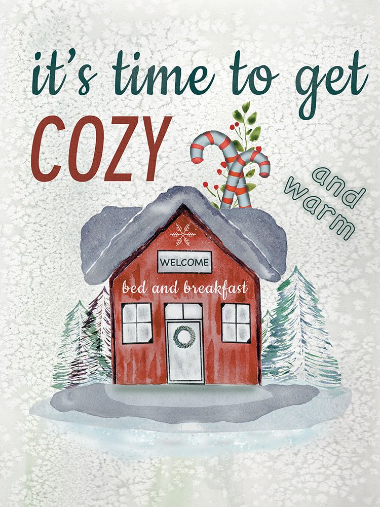 Cozy Christmas Charm 2 art print by Julia Frost for $57.95 CAD