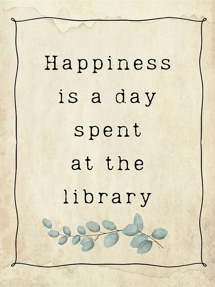Library And Happiness 1 art print by Julia Frost for $57.95 CAD