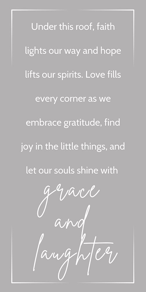 Grace And Laughter art print by Julia Frost for $57.95 CAD