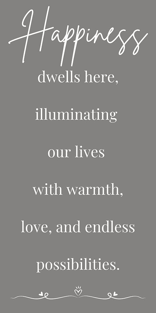 Happiness Gray art print by Julia Frost for $57.95 CAD