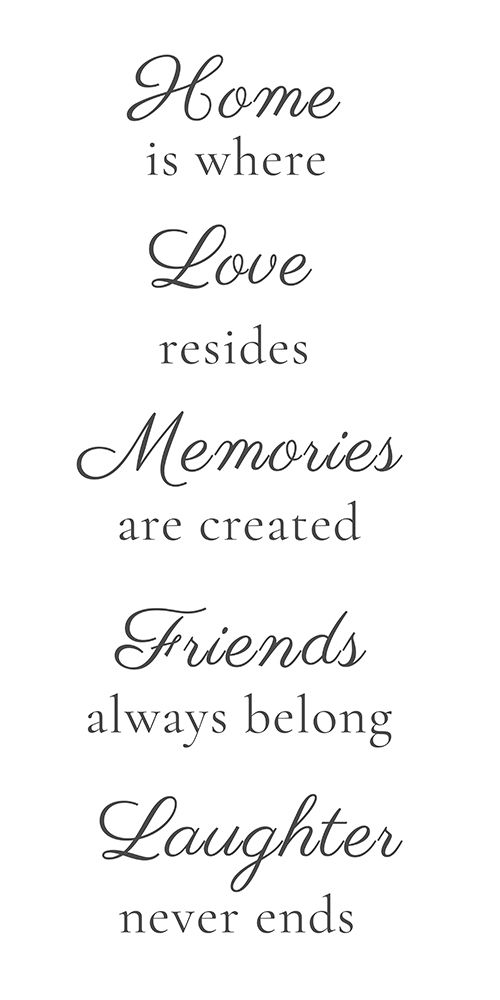 Home Love Memories art print by Julia Frost for $57.95 CAD