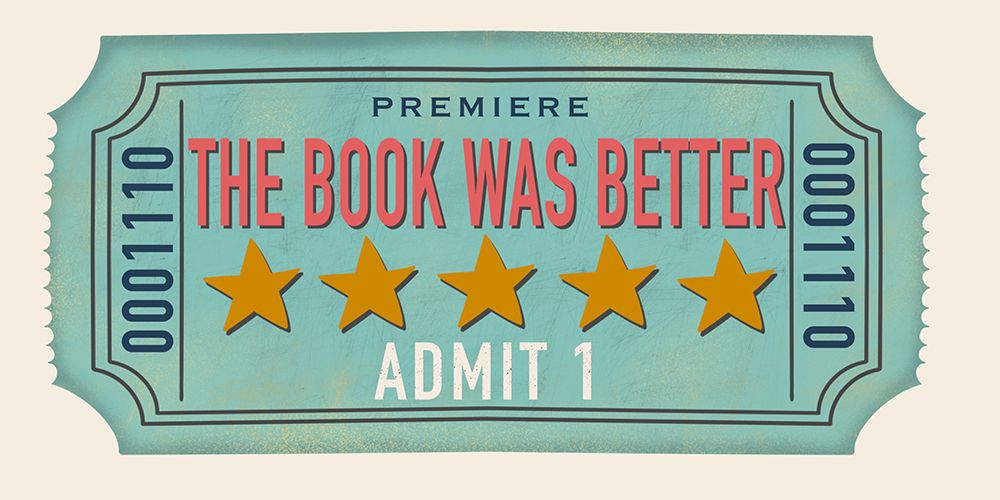 The Book Was Better art print by Julia Frost for $57.95 CAD