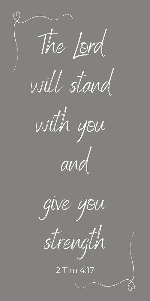 The Lord Will Stand art print by Julia Frost for $57.95 CAD