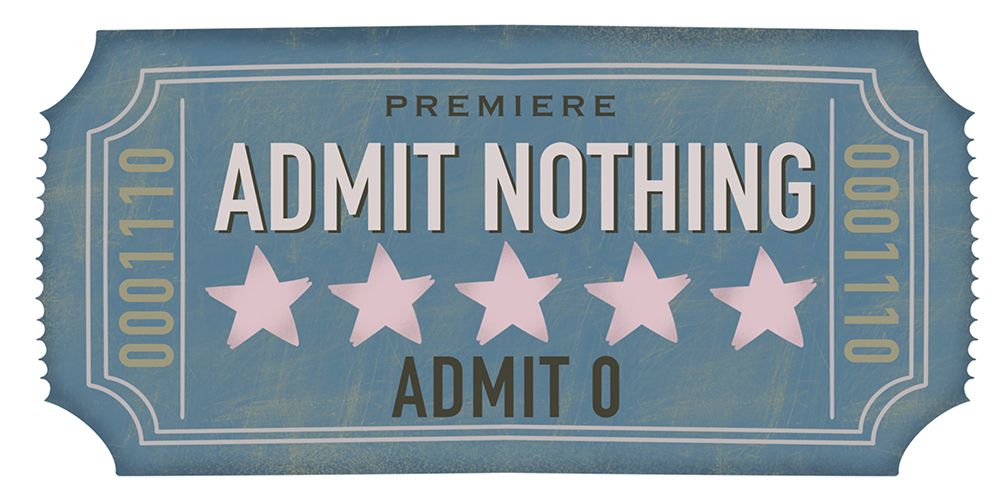 Admin Nothing Blue art print by Julia Frost for $57.95 CAD