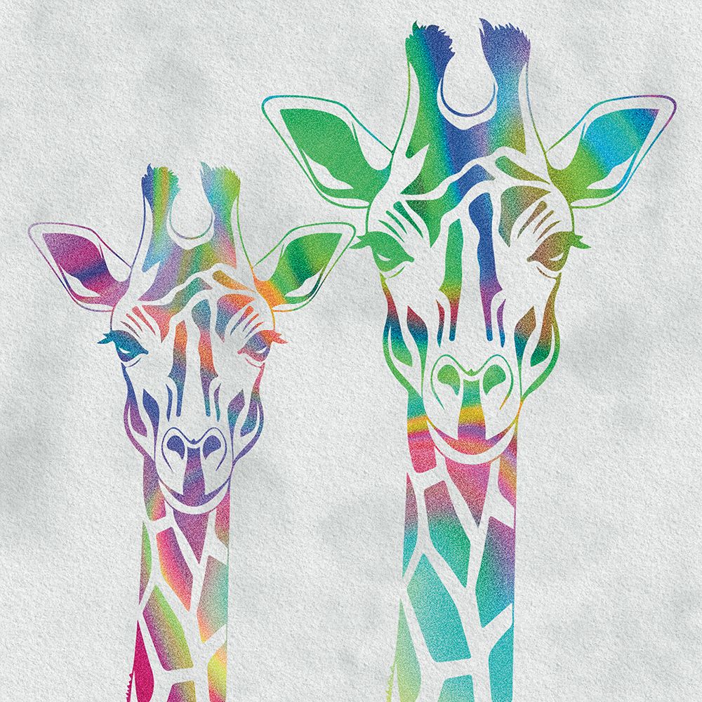 Fluorescent Safari 2 art print by Julia Frost for $57.95 CAD