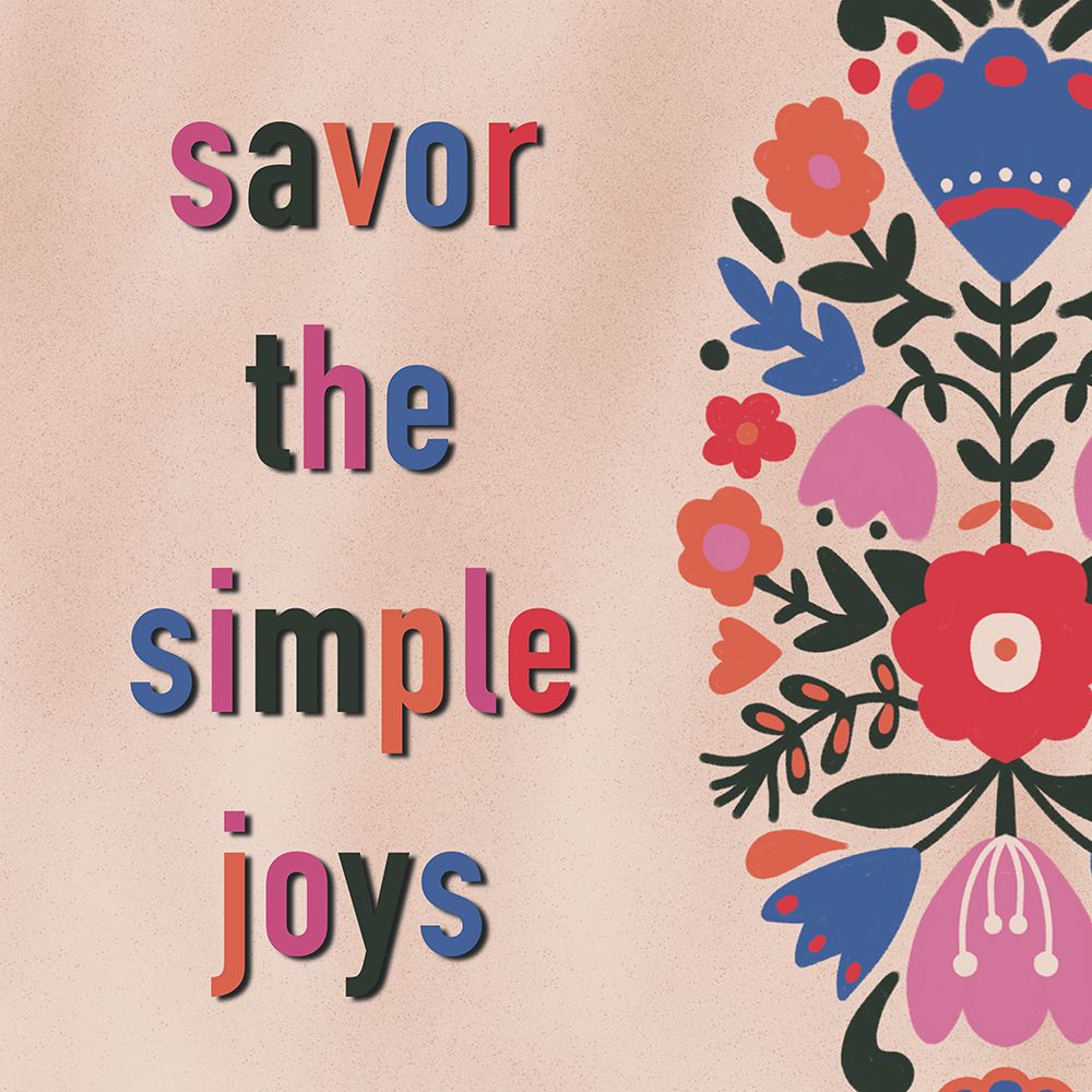 Enjoy The Little Things 2 art print by Julia Frost for $57.95 CAD