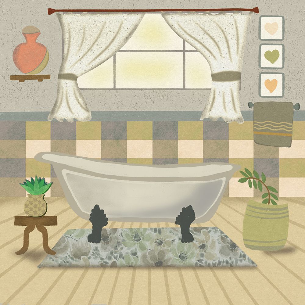 Bathroom Set 1 art print by Julia Frost for $57.95 CAD
