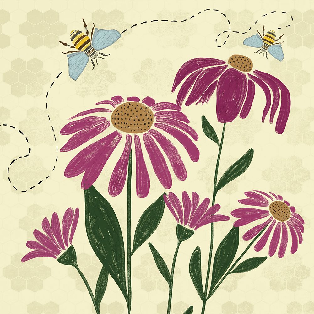 Be The Best Bee 2 art print by Julia Frost for $57.95 CAD
