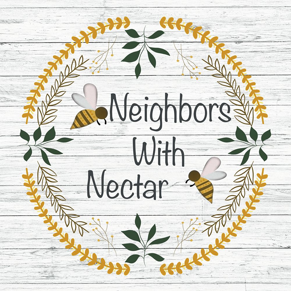 Bee Neighbors 1 art print by Julia Frost for $57.95 CAD