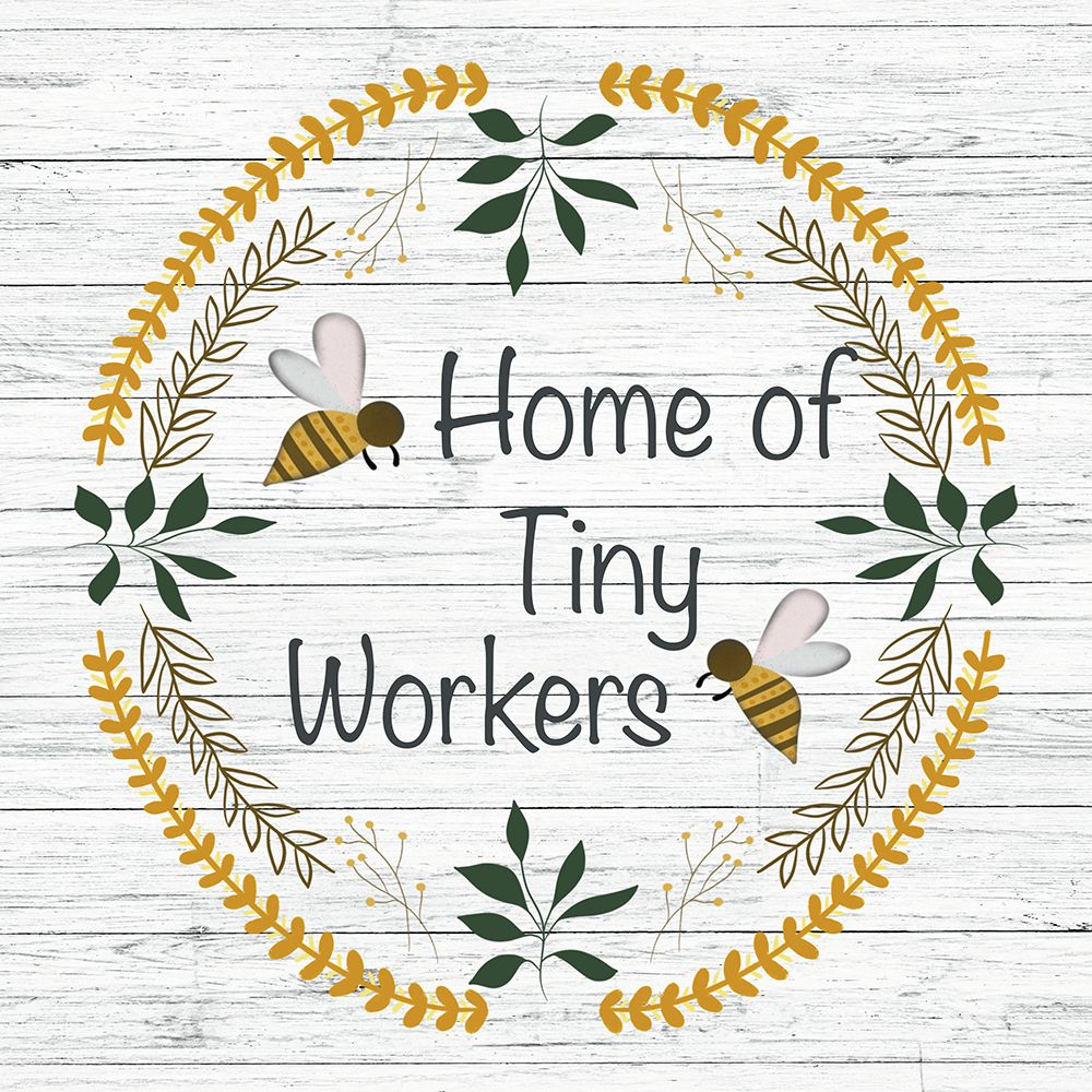 Bee Neighbors 2 art print by Julia Frost for $57.95 CAD