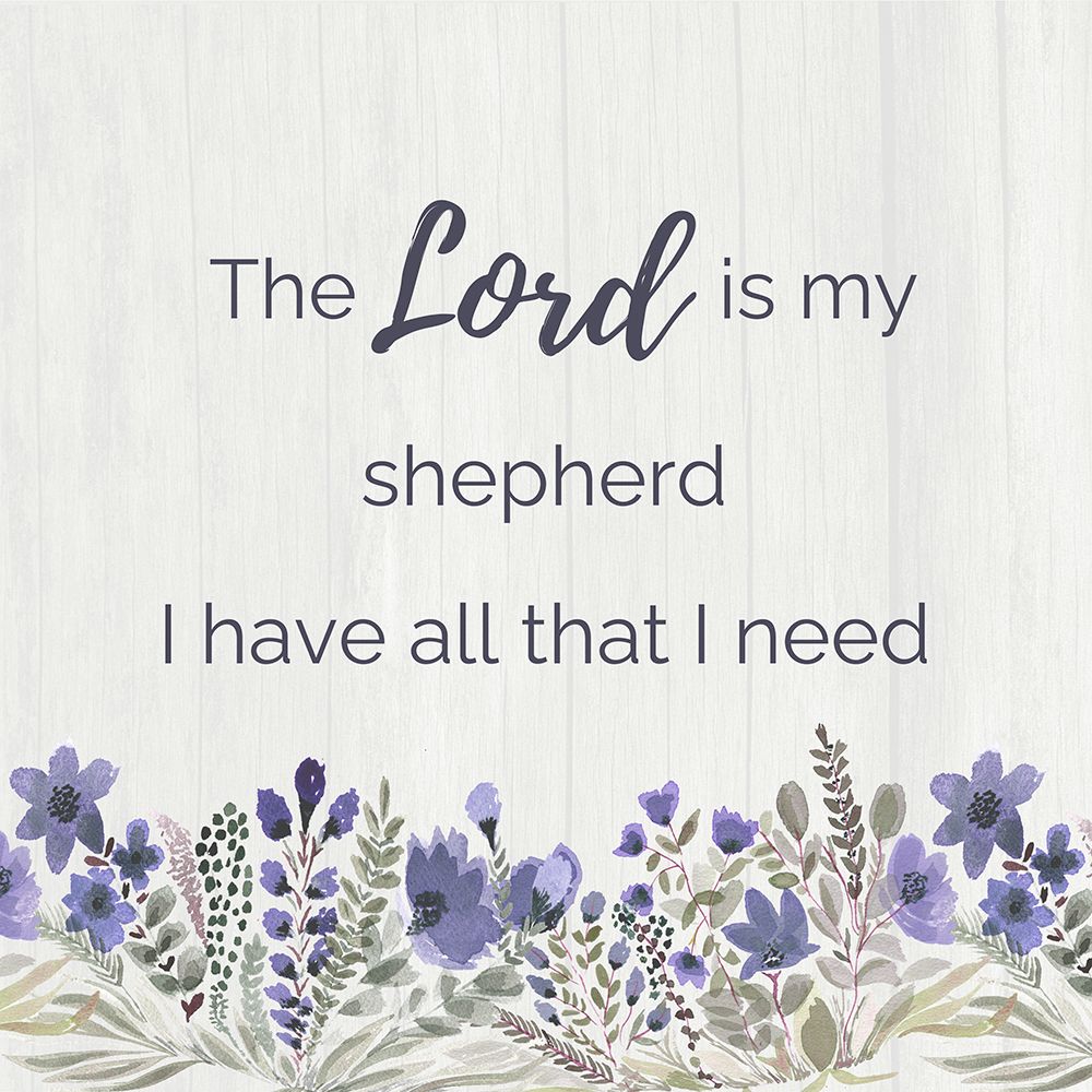 The Lord Is My Sheperd 1 art print by Julia Frost for $57.95 CAD