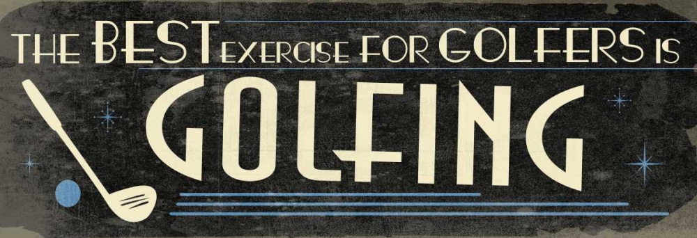 Golf2 art print by Jace Grey for $57.95 CAD