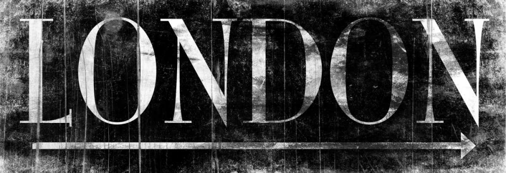 LONDON BLACK art print by Jace Grey for $57.95 CAD