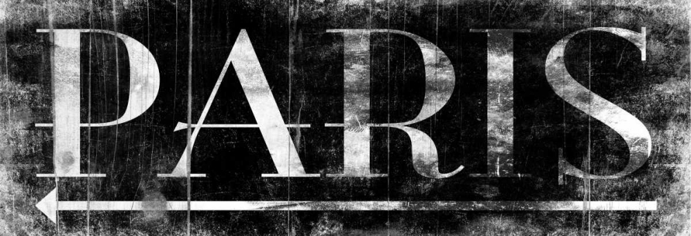 PARIS BLACK art print by Jace Grey for $57.95 CAD