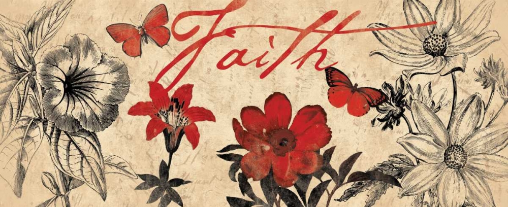 FLORAL FAITH art print by Jace Grey for $57.95 CAD