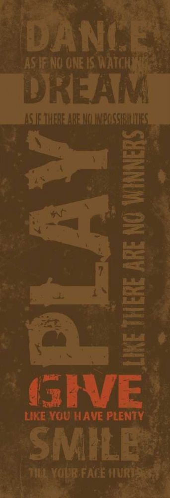 Typography art print by Jace Grey for $57.95 CAD