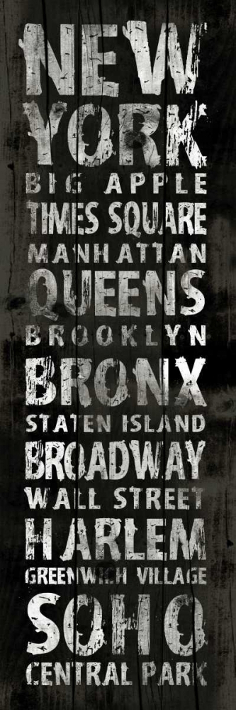 NEW YORK art print by Jace Grey for $57.95 CAD