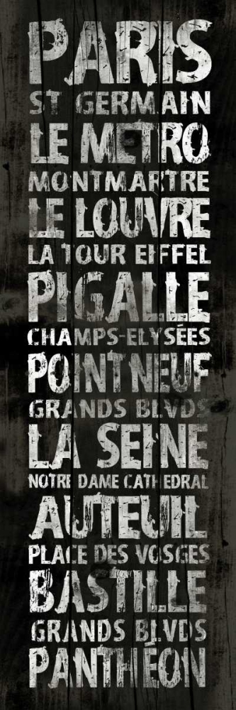 PARIS art print by Jace Grey for $57.95 CAD