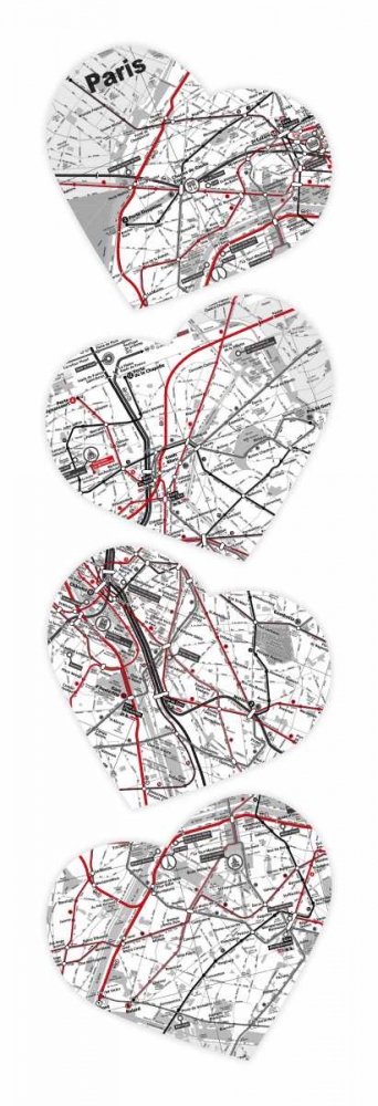 MAP T0 YOUR HEART art print by Jace Grey for $57.95 CAD
