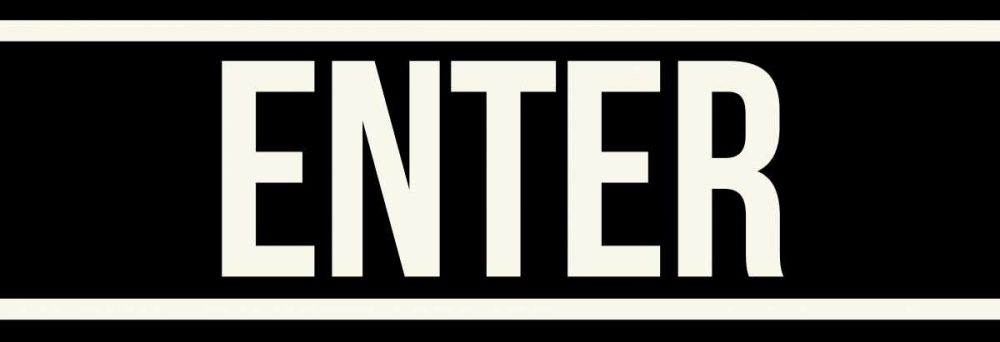 ENTER art print by Jace Grey for $57.95 CAD