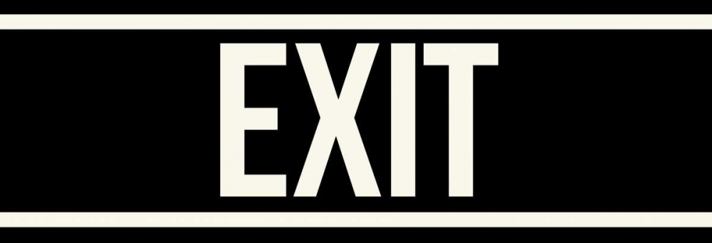 EXIT art print by Jace Grey for $57.95 CAD