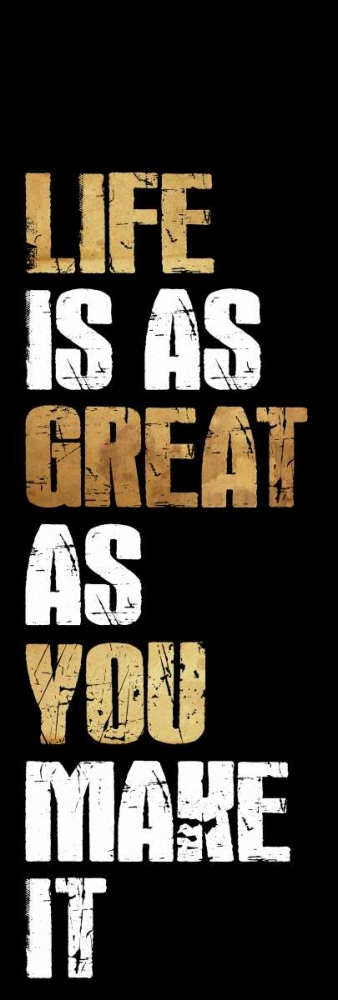 Life Gold art print by Jace Grey for $57.95 CAD
