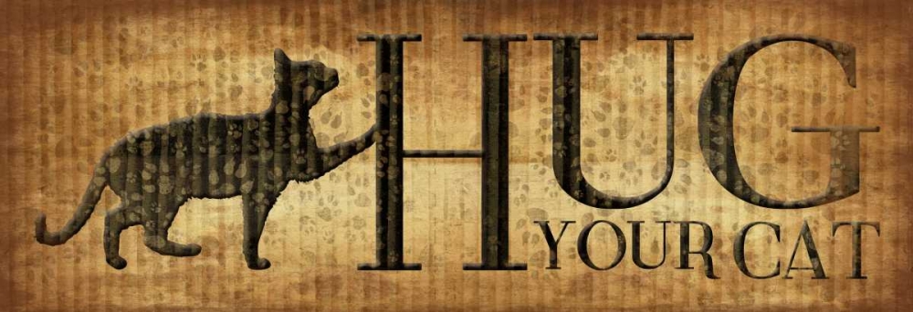 Hug Your Cat art print by Jace Grey for $57.95 CAD
