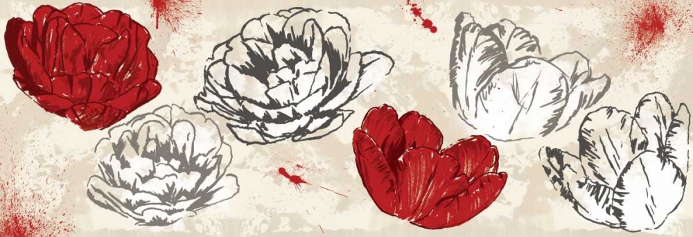 Floral sketch art print by Jace Grey for $57.95 CAD