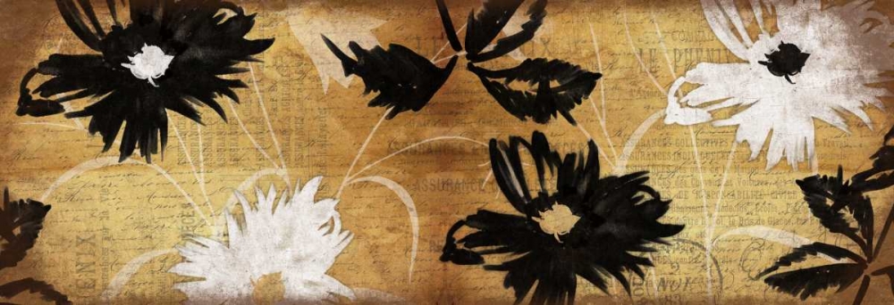 Gold Sketch Florals art print by Jace Grey for $57.95 CAD