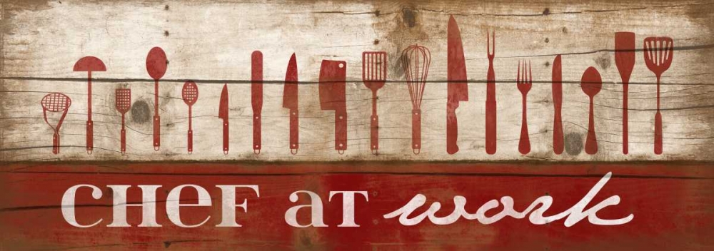 Chef At Work 2 art print by Jace Grey for $57.95 CAD