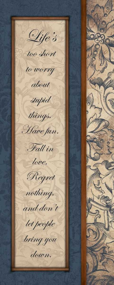 Life Blue art print by Jace Grey for $57.95 CAD