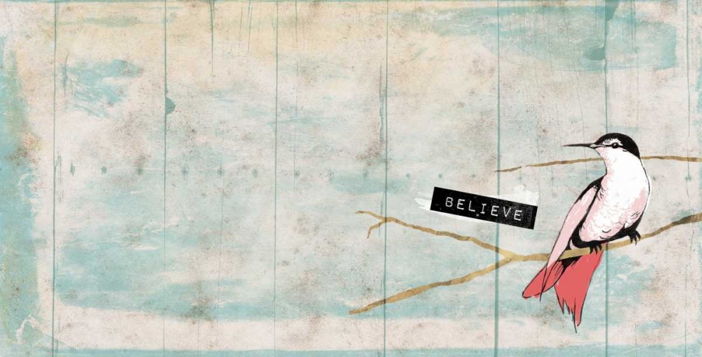 Believe bird art print by Jace Grey for $57.95 CAD