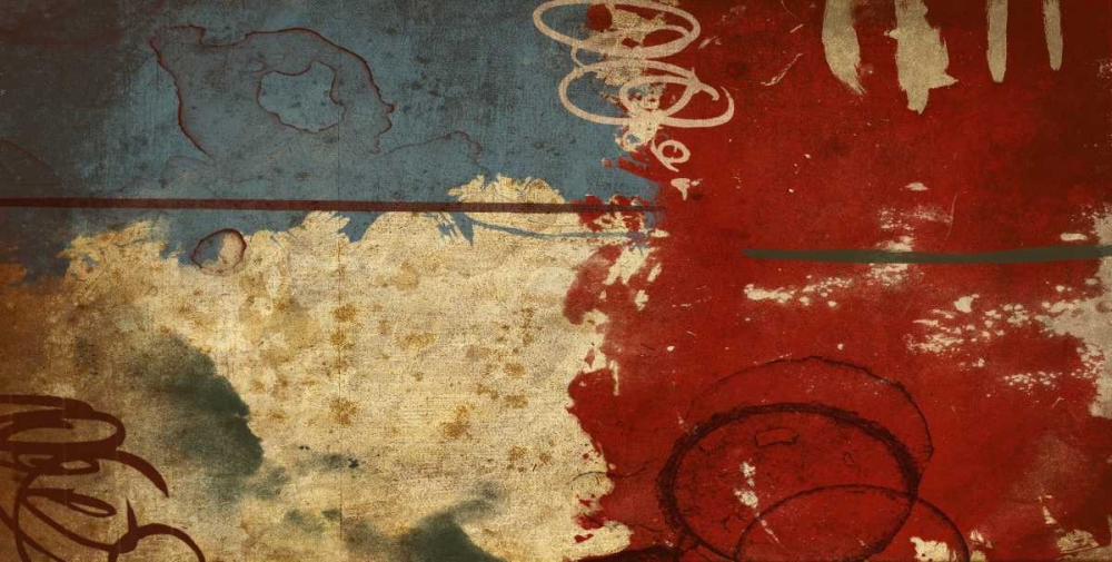 Abstract horizontal art print by Jace Grey for $57.95 CAD