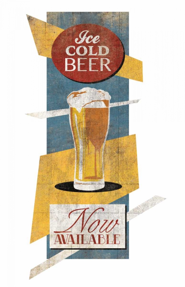 Cold Beer Cut Out art print by Jace Grey for $57.95 CAD