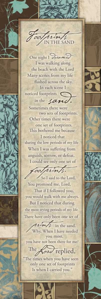 Footprints art print by Jace Grey for $57.95 CAD