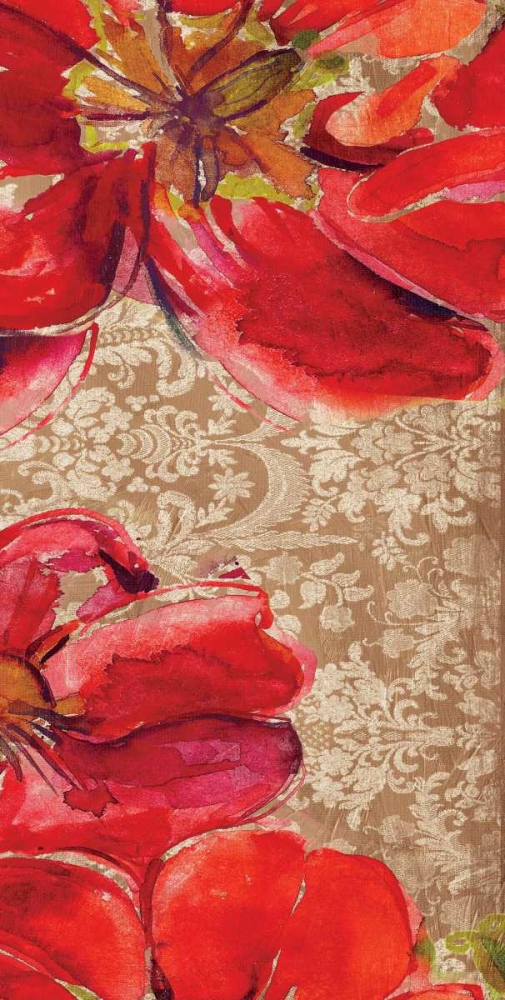 Red Floral A art print by Jace Grey for $57.95 CAD