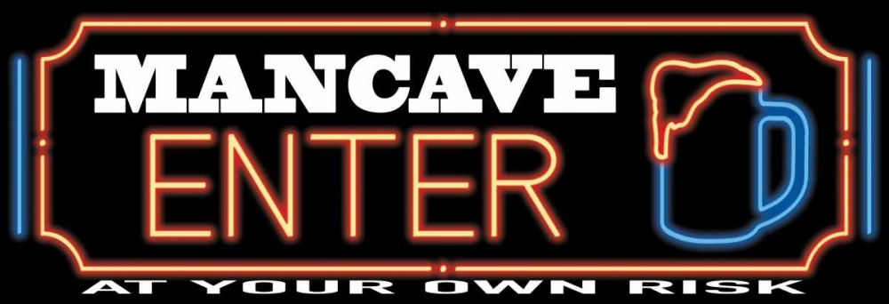 Neon Mug Sign art print by Jace Grey for $57.95 CAD