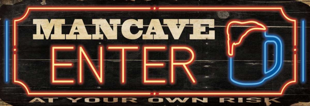 Wooden Mug Sign art print by Jace Grey for $57.95 CAD