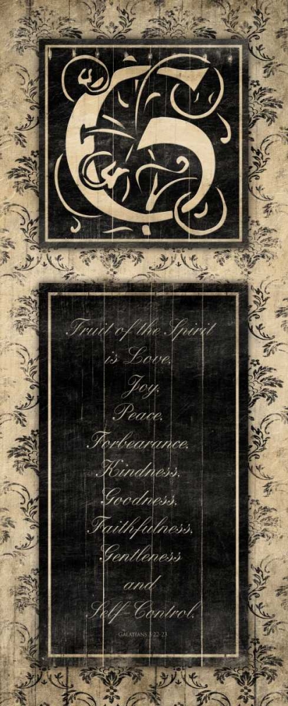 G Fruit of The Spirit art print by Jace Grey for $57.95 CAD