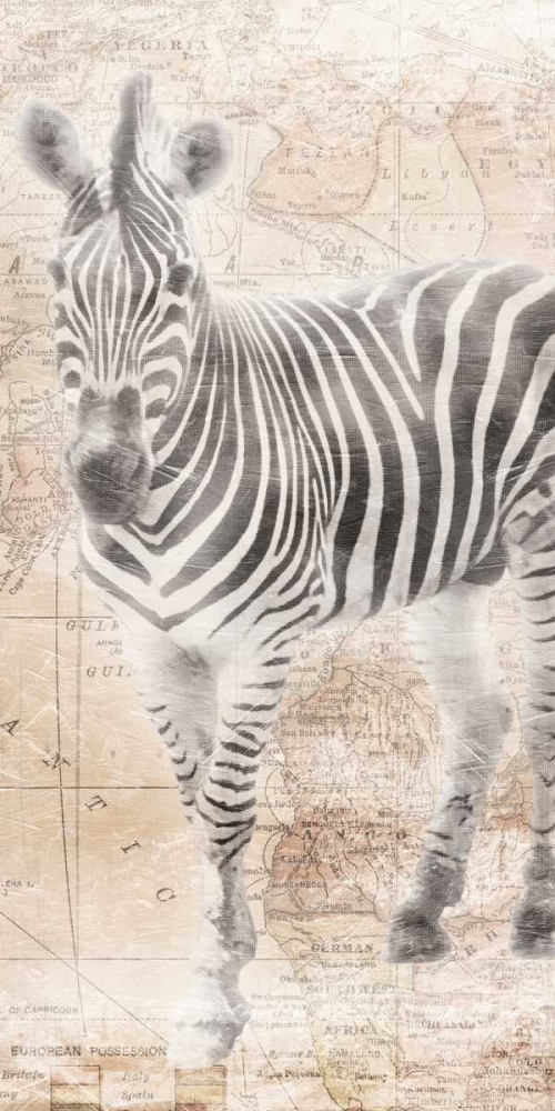 African Traveling  Animals Two art print by Jace Grey for $57.95 CAD