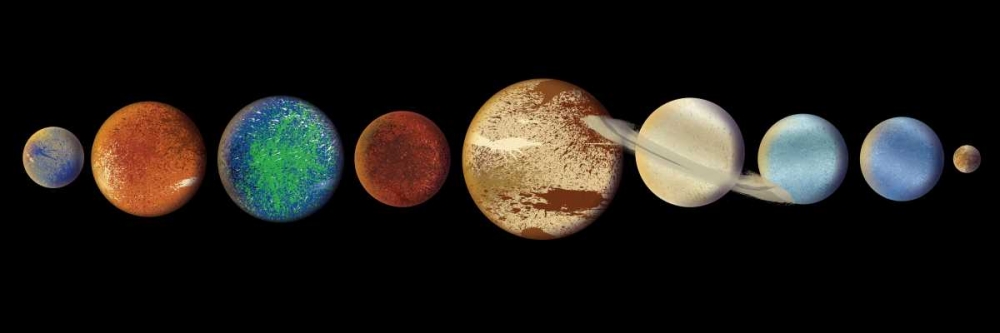 Planets In The Dark art print by Jace Grey for $57.95 CAD
