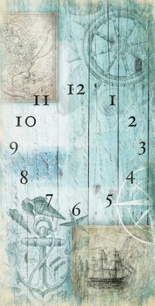 Sea Clock art print by Jace Grey for $57.95 CAD