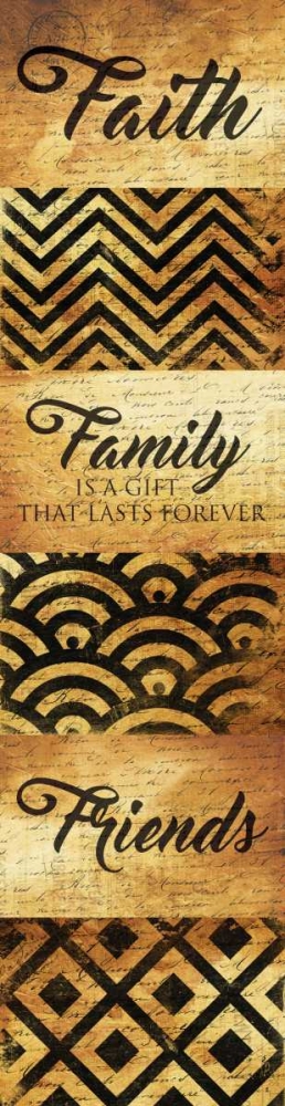 Faith Family Friends art print by Jace Grey for $57.95 CAD