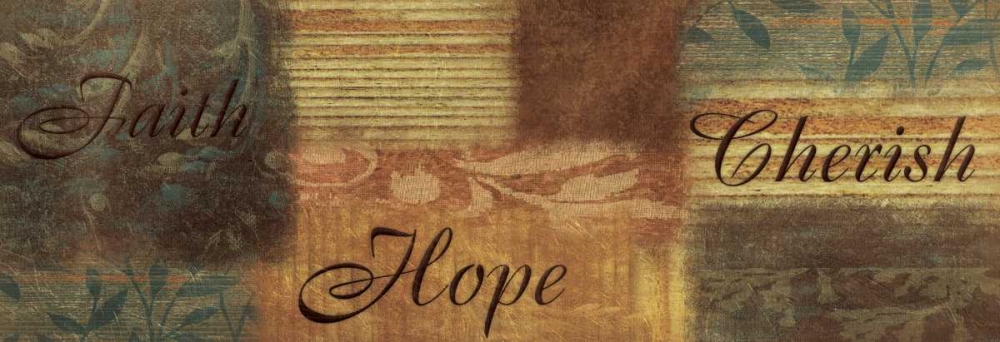 Faith Hope Cherish art print by Jace Grey for $57.95 CAD