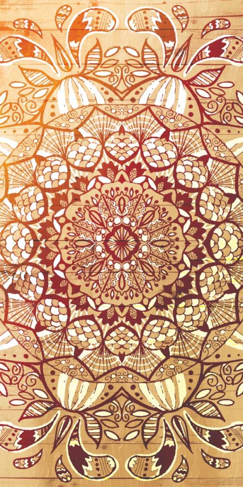 Wooden Sea Mandala art print by Jace Grey for $57.95 CAD